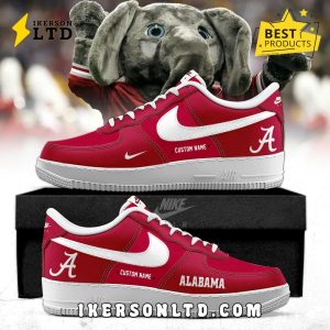 Custom Alabama Crimson Tide Special Edition Air Force 1 Custom Alabama Crimson Tide Special Edition Air Force 1
