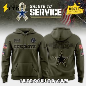 Dallas Cowboys 2025 Salute to Service Limited Hoodie, Long Pants Dallas Cowboys 2025 Salute to Service Limited Hoodie, Long Pants