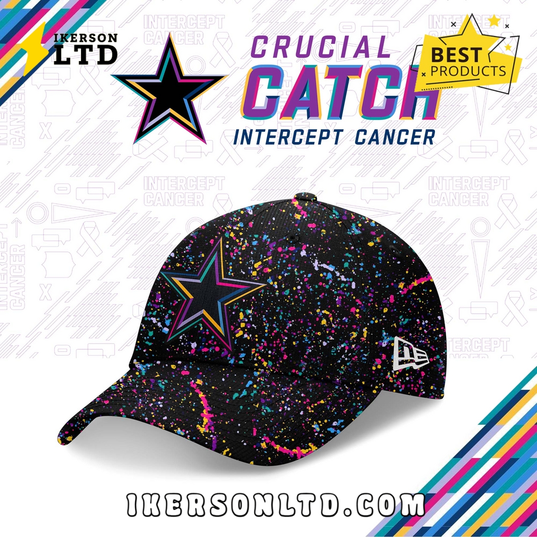 Dallas Cowboys Crucial Catch 2025 Limited Hoodie, Long Pants Dallas Cowboys Crucial Catch 2025 Limited Hoodie, Long Pants