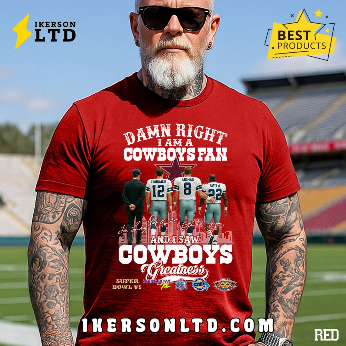 Damn Right I Am A Dallas Cowboys Fan T-Shirt Damn Right I Am A Dallas Cowboys Fan T-Shirt