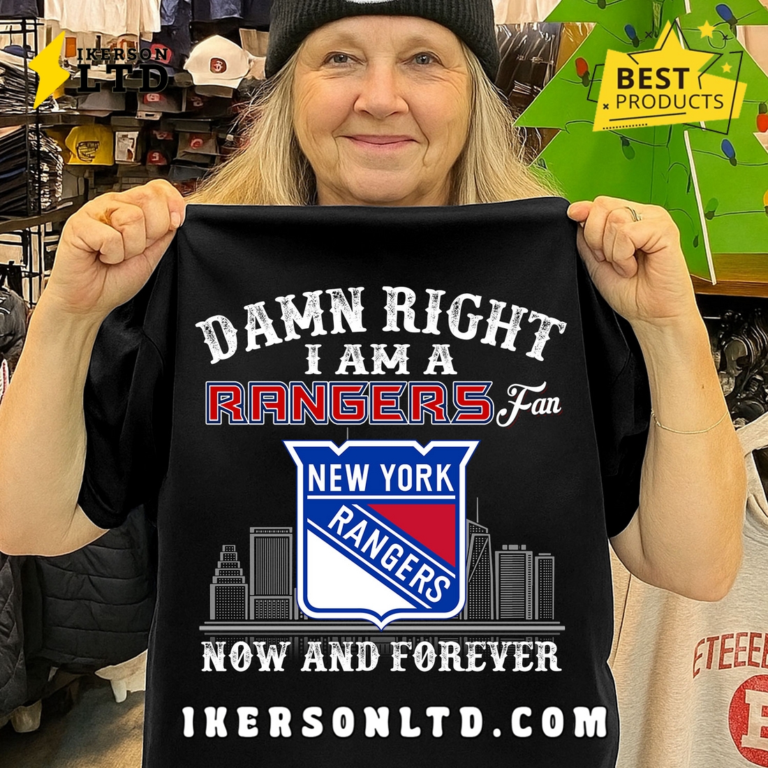 Damn Right I Am A New York Rangers Fan T-Shirt Damn Right I Am A New York Rangers Fan T-Shirt