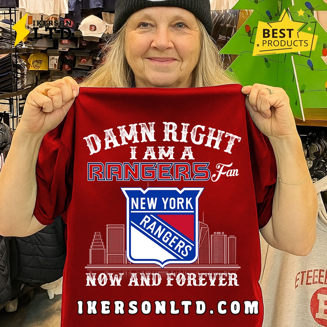 Damn Right I Am A New York Rangers Fan T-Shirt Damn Right I Am A New York Rangers Fan T-Shirt