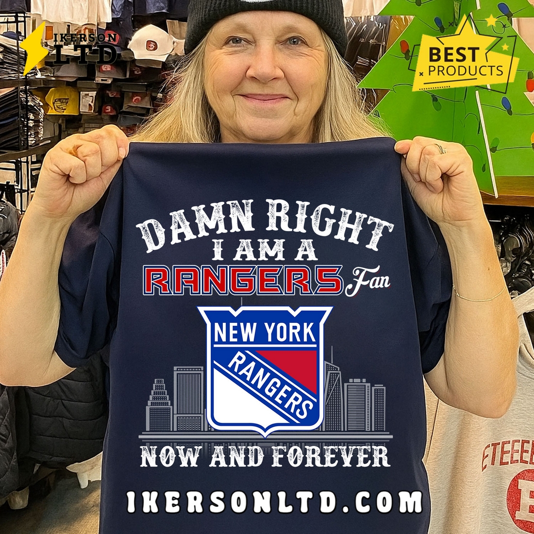 Damn Right I Am A New York Rangers Fan T-Shirt Damn Right I Am A New York Rangers Fan T-Shirt