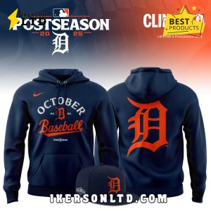 Detroit Tigers 2025 MLB Postseason Limited Hoodie, Long Pants Detroit Tigers 2025 MLB Postseason Limited Hoodie, Long Pants