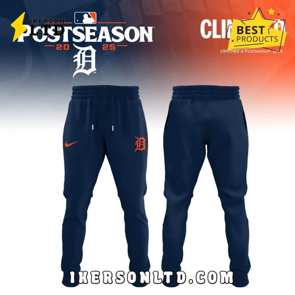 Detroit Tigers 2025 MLB Postseason Limited Hoodie, Long Pants