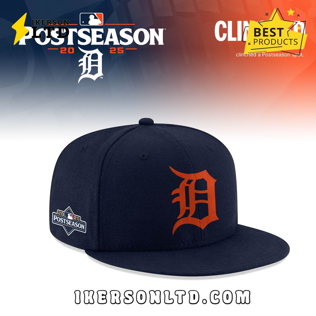 Detroit Tigers 2025 MLB Postseason Limited Hoodie, Long Pants Detroit Tigers 2025 MLB Postseason Limited Hoodie, Long Pants