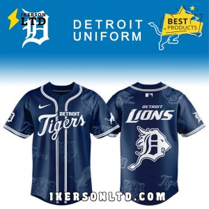 Detroit Tigers x Detroit Lion Limited Edition Jersey 2025 Detroit Tigers x Detroit Lion Limited Edition Jersey 2025