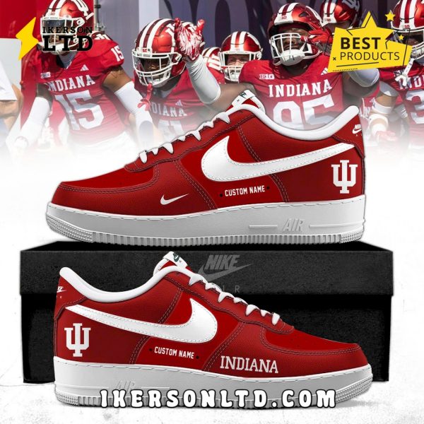 Indiana Hoosiers Football Special Edition Air Force 1 Sneakers