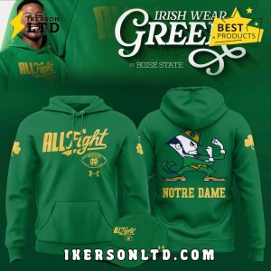 Kelly Green Notre Dame Fighting Irish All Fight Limited Hoodie, Cap Kelly Green Notre Dame Fighting Irish All Fight Limited Hoodie, Cap