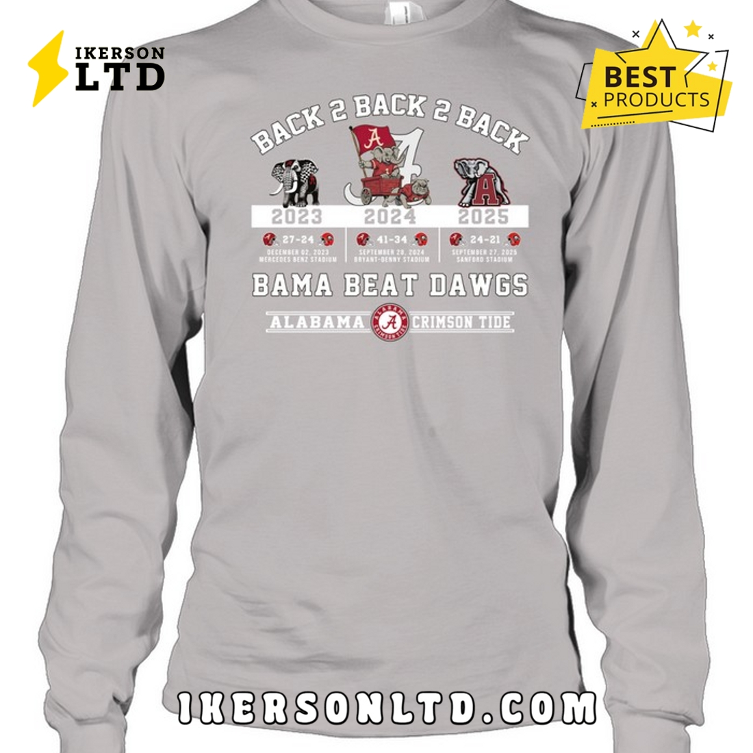 Limited Edition Bama B2B2B Beat Dawgs Unisex Shirt Limited Edition Bama B2B2B Beat Dawgs Unisex Shirt