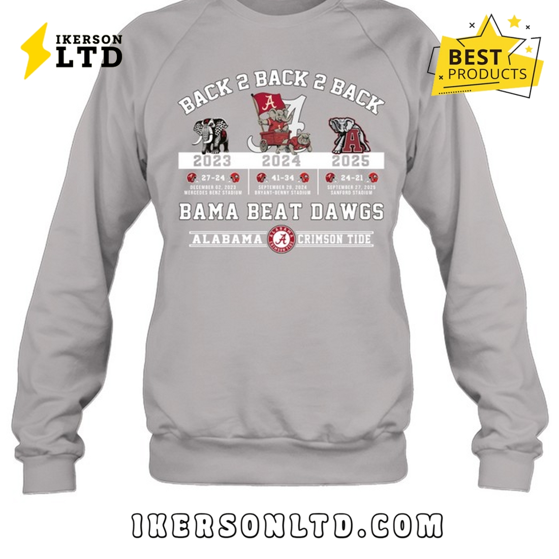 Limited Edition Bama B2B2B Beat Dawgs Unisex Shirt Limited Edition Bama B2B2B Beat Dawgs Unisex Shirt