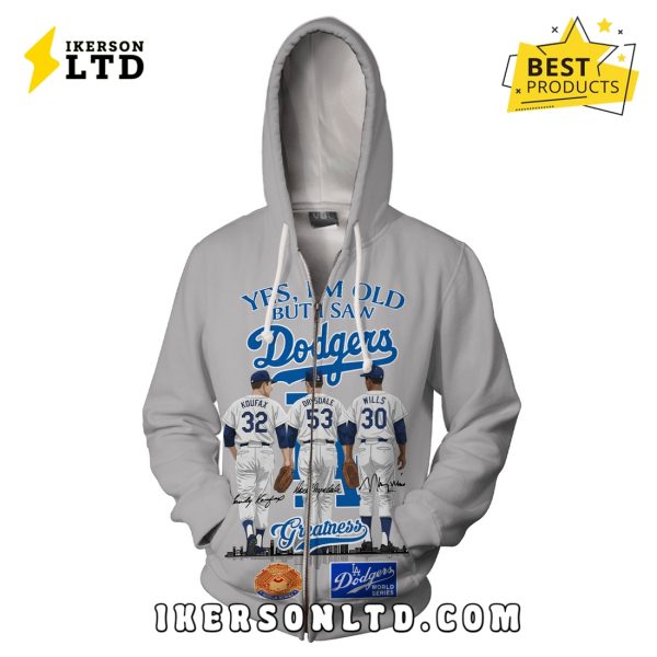 Los Angeles Dodgers Sandy Koufax & Don Drysdale & Maury Wills T-Shirt