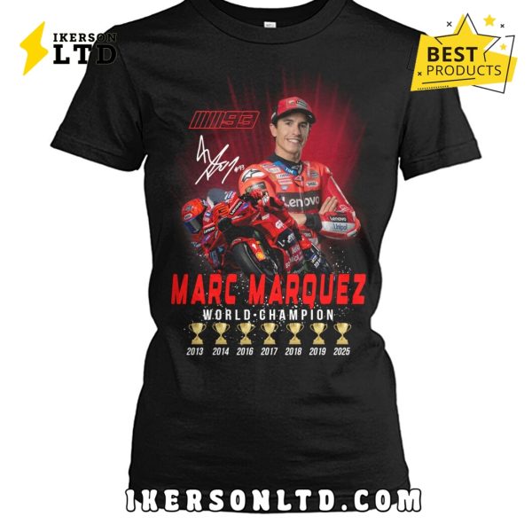 Marc Marquez World Champions 2025 Limited Shirt