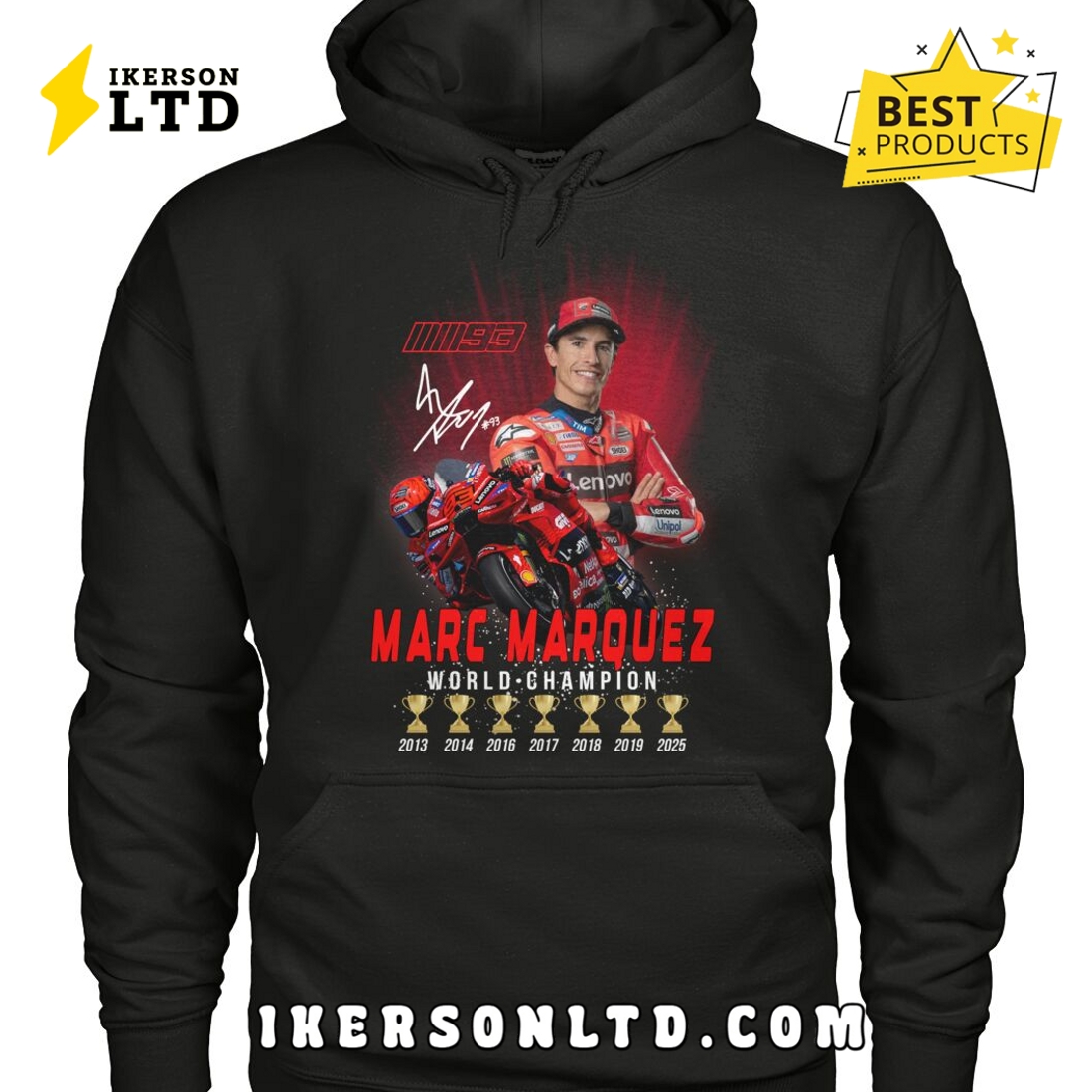 Marc Marquez World Champions 2025 Limited Shirt Marc Marquez World Champions 2025 Limited Shirt