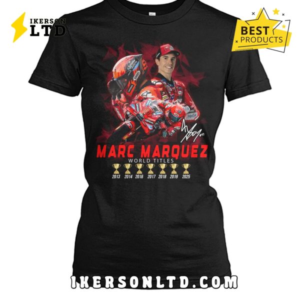 Marc Marquez World Titles Special Edition Shirt 2025