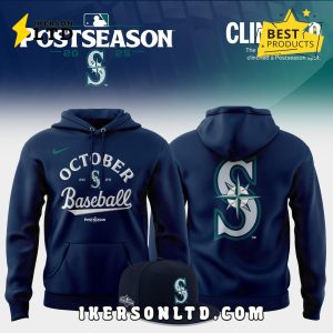 New Seattle Mariners 2025 MLB Postseason Hoodie, Long Pants New Seattle Mariners 2025 MLB Postseason Hoodie, Long Pants