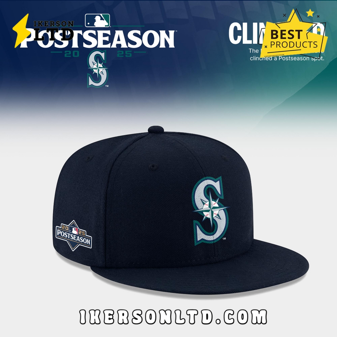 New Seattle Mariners 2025 MLB Postseason Hoodie, Long Pants New Seattle Mariners 2025 MLB Postseason Hoodie, Long Pants