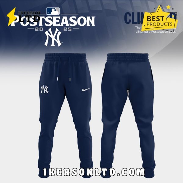 New York Yankees 2025 MLB Postseason Limited Hoodie, Long Pants