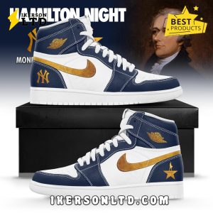 New York Yankees MLB x Hamilton Night 2025 Air Jordan 1 Sneaker New York Yankees MLB x Hamilton Night 2025 Air Jordan 1 Sneaker