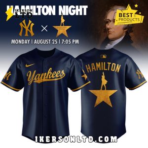 New York Yankees MLB x Hamilton Night 2025 Limited Edition Jersey