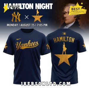 New York Yankees MLB x Hamilton Night 2025 Limited Hoodie