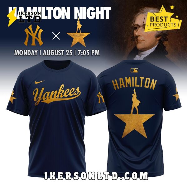 New York Yankees MLB x Hamilton Night 2025 Limited Hoodie