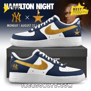 New York Yankees MLB x Hamilton Night 2025 Sneaker Air Force 1 New York Yankees MLB x Hamilton Night 2025 Sneaker Air Force 1