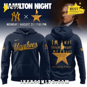 New York Yankees MLB x Hamilton Night 2025 Special Hoodie