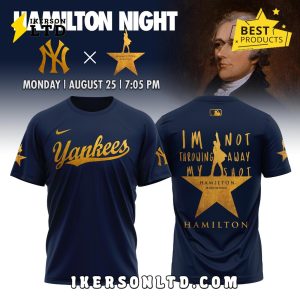 New York Yankees MLB x Hamilton Night 2025 Special Hoodie