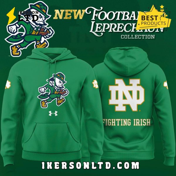 Notre Dame Fighting Irish Leprechaun 2025 Hoodie, Long Pants