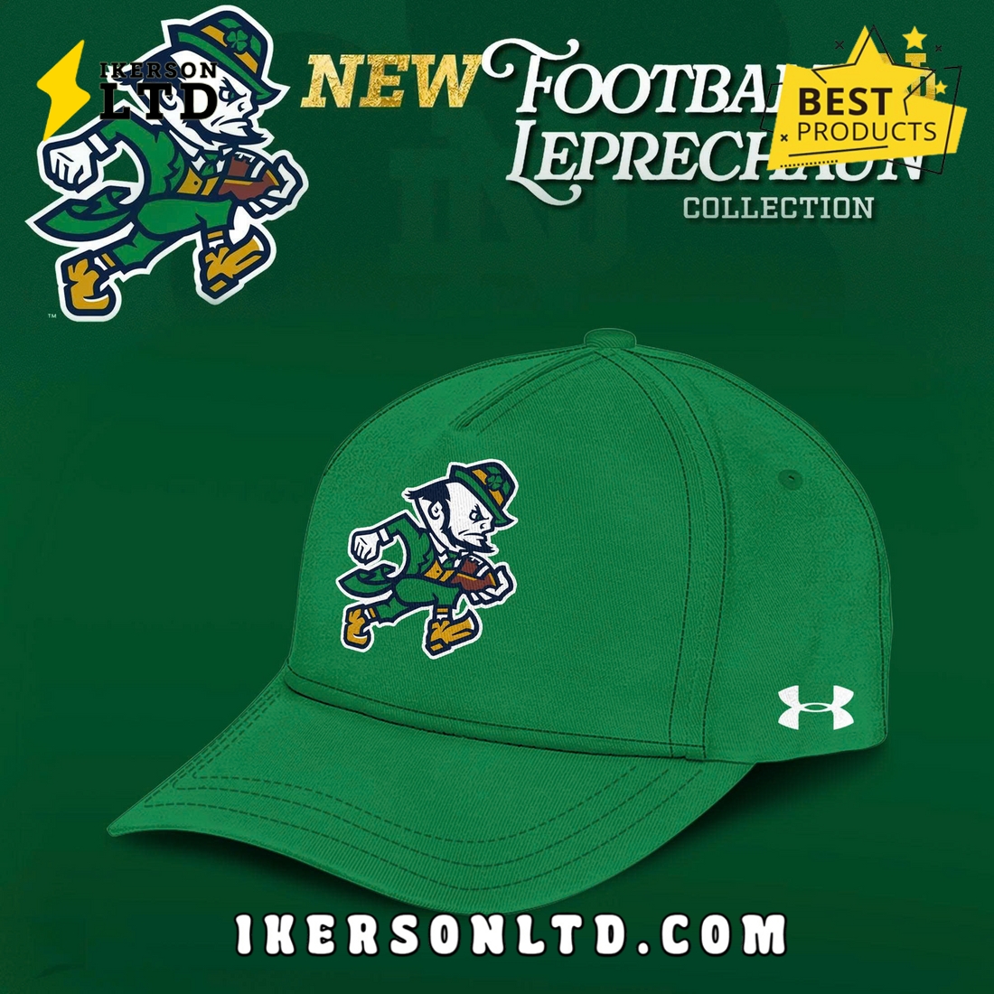 Notre Dame Fighting Irish Leprechaun 2025 Hoodie, Long Pants Notre Dame Fighting Irish Leprechaun 2025 Hoodie, Long Pants
