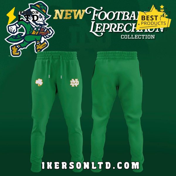 Notre Dame Fighting Irish Leprechaun 2025 Hoodie, Long Pants