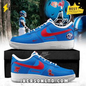 Ole Miss Rebels Special Edition Air Force 1 Sneakers Ole Miss Rebels Special Edition Air Force 1 Sneakers