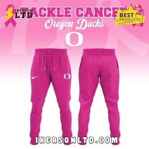 Oregon Ducks Tackle Cancer 2025 Limited Editions Hoodie, Long Pants Oregon Ducks Tackle Cancer 2025 Limited Editions Hoodie, Long Pants