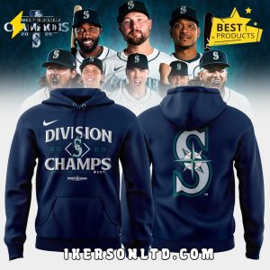 Seattle Mariners 2025 Champions Locker Room Limited Hoodie
