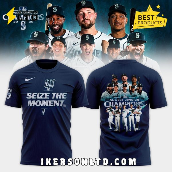 Seattle Mariners “Seize The Moment” 2025 Hoodie