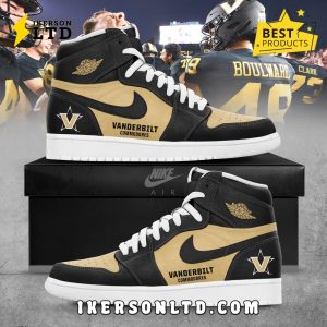 Vanderbilt Commodores Special Edition Air Jordan 1 Sneakers Vanderbilt Commodores Special Edition Air Jordan 1 Sneakers