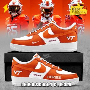Virginia Tech Hokies Limited Edition Air Force 1 Sneakers Virginia Tech Hokies Limited Edition Air Force 1 Sneakers