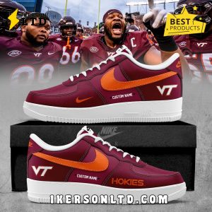 Virginia Tech Hokies Special Edition Air Force 1 Sneakers Virginia Tech Hokies Special Edition Air Force 1 Sneakers