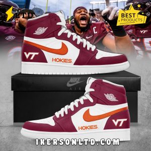 Virginia Tech Hokies Special Edition Air Jordan 1 Sneakers Virginia Tech Hokies Special Edition Air Jordan 1 Sneakers
