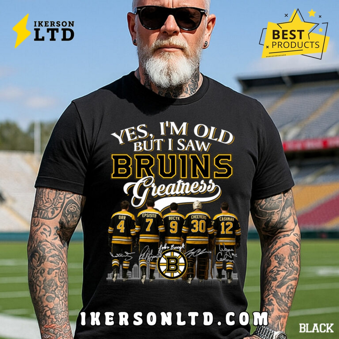 Yes, I’m Old But I Saw Boston Bruins Greatness Tee Shirt Yes, I’m Old But I Saw Boston Bruins Greatness Tee Shirt