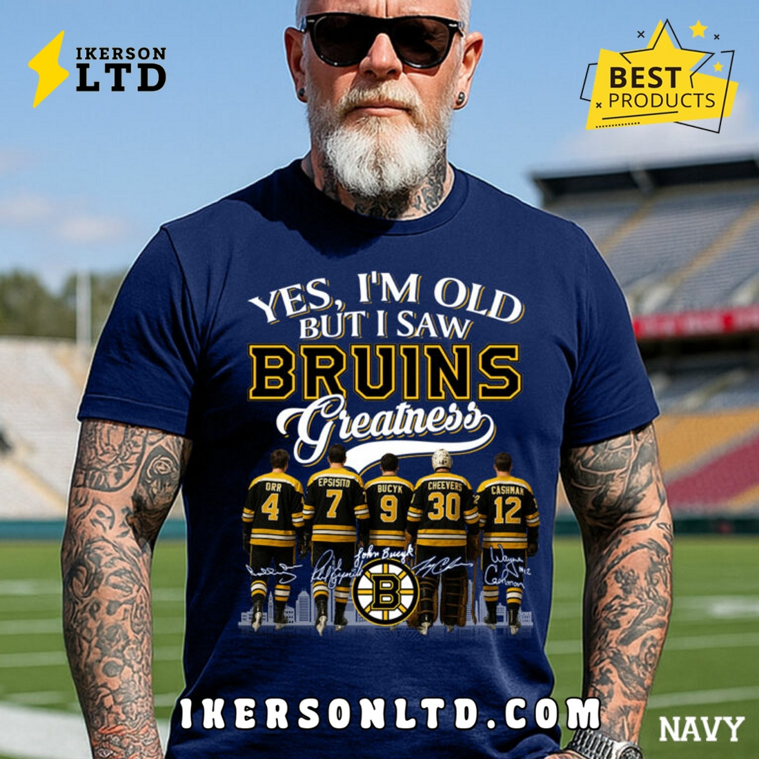 Yes, I’m Old But I Saw Boston Bruins Greatness Tee Shirt Yes, I’m Old But I Saw Boston Bruins Greatness Tee Shirt