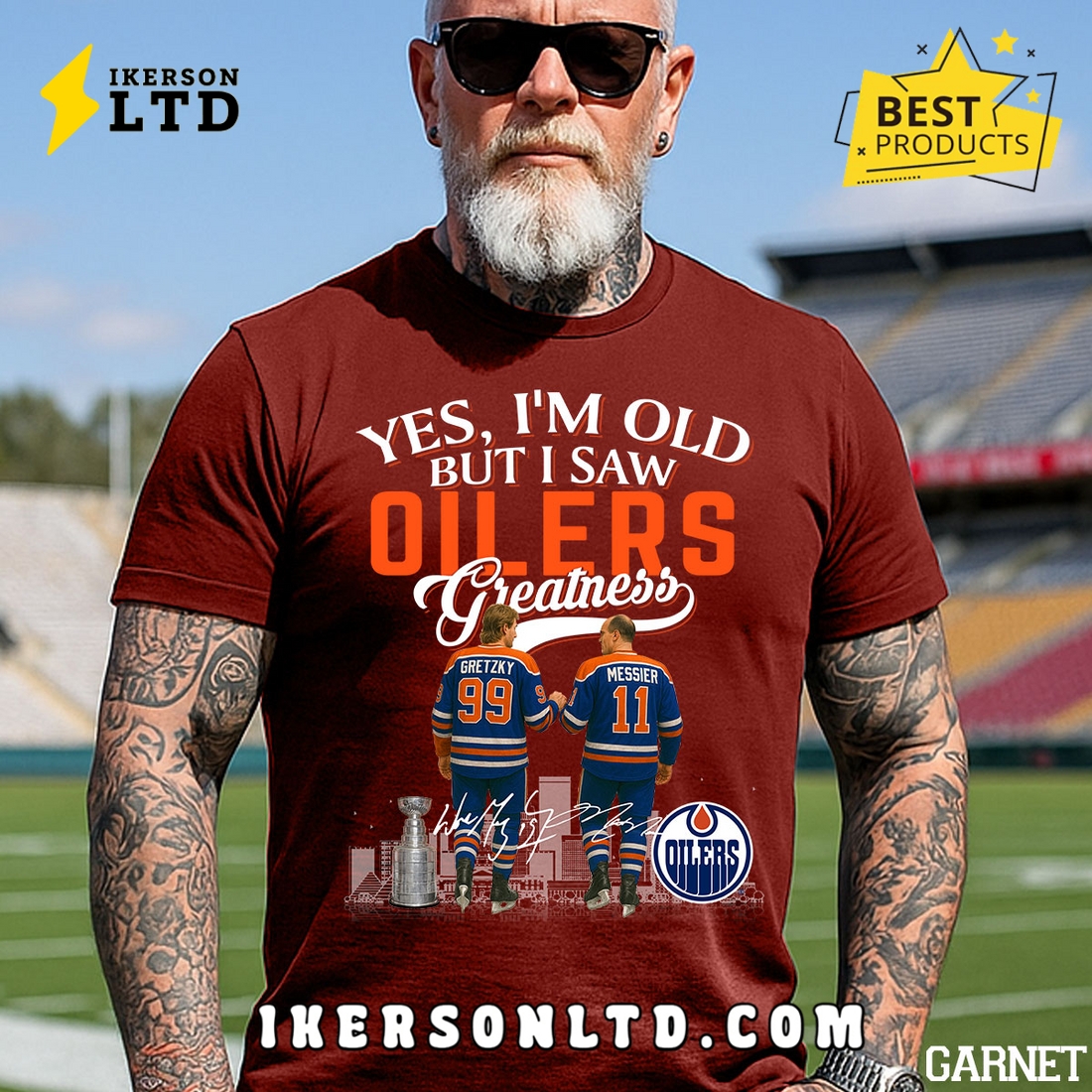 Yes, I’m Old But I Saw Edmonton Oilers Greatness Legends T-Shirt Yes, I’m Old But I Saw Edmonton Oilers Greatness Legends T-Shirt