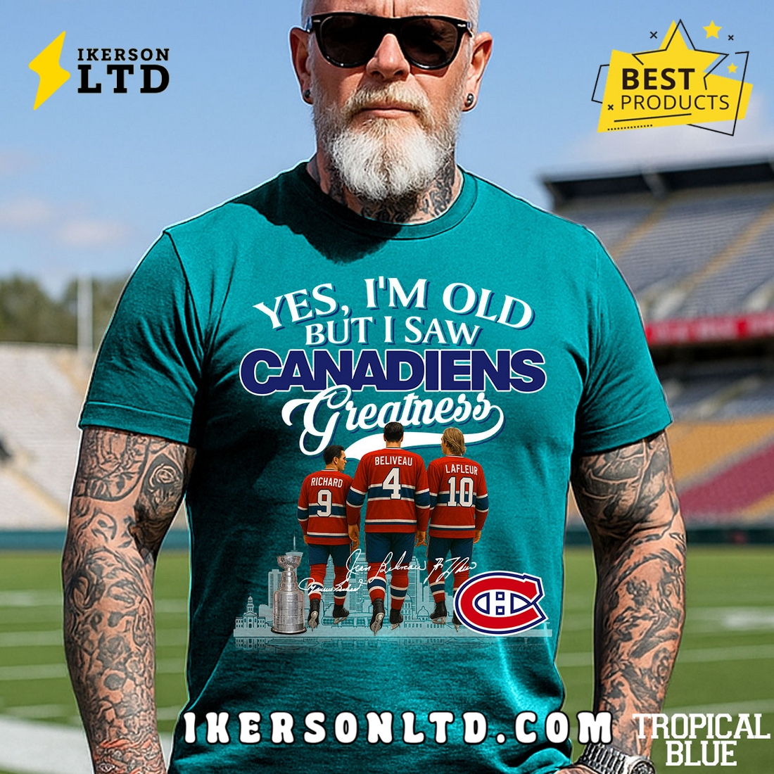 Yes, I’m Old But I Saw Montreal Canadiens Greatness Legends T-Shirt Yes, I’m Old But I Saw Montreal Canadiens Greatness Legends T-Shirt
