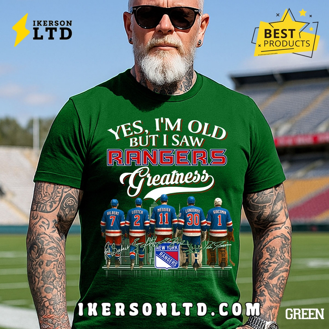 Yes, I’m Old But I Saw New York Rangers Greatness Legends T-Shirt Yes, I’m Old But I Saw New York Rangers Greatness Legends T-Shirt