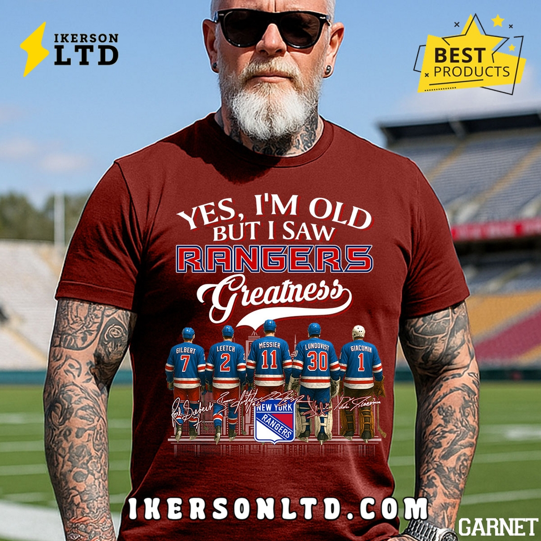 Yes, I’m Old But I Saw New York Rangers Greatness Legends T-Shirt Yes, I’m Old But I Saw New York Rangers Greatness Legends T-Shirt