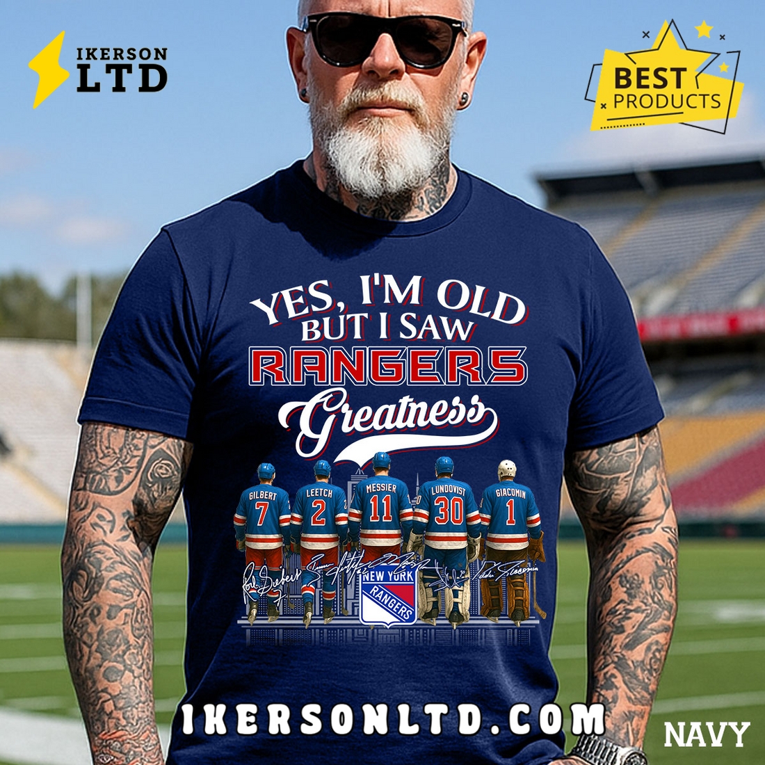 Yes, I’m Old But I Saw New York Rangers Greatness Legends T-Shirt Yes, I’m Old But I Saw New York Rangers Greatness Legends T-Shirt