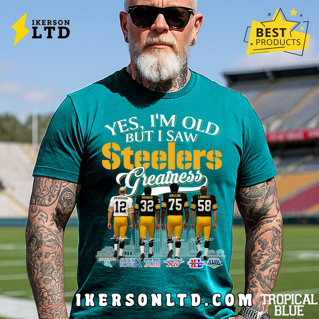 Yes, I’m Old But I Saw Pittsburgh Steelers Greatness Legends T-Shirt Yes, I’m Old But I Saw Pittsburgh Steelers Greatness Legends T-Shirt