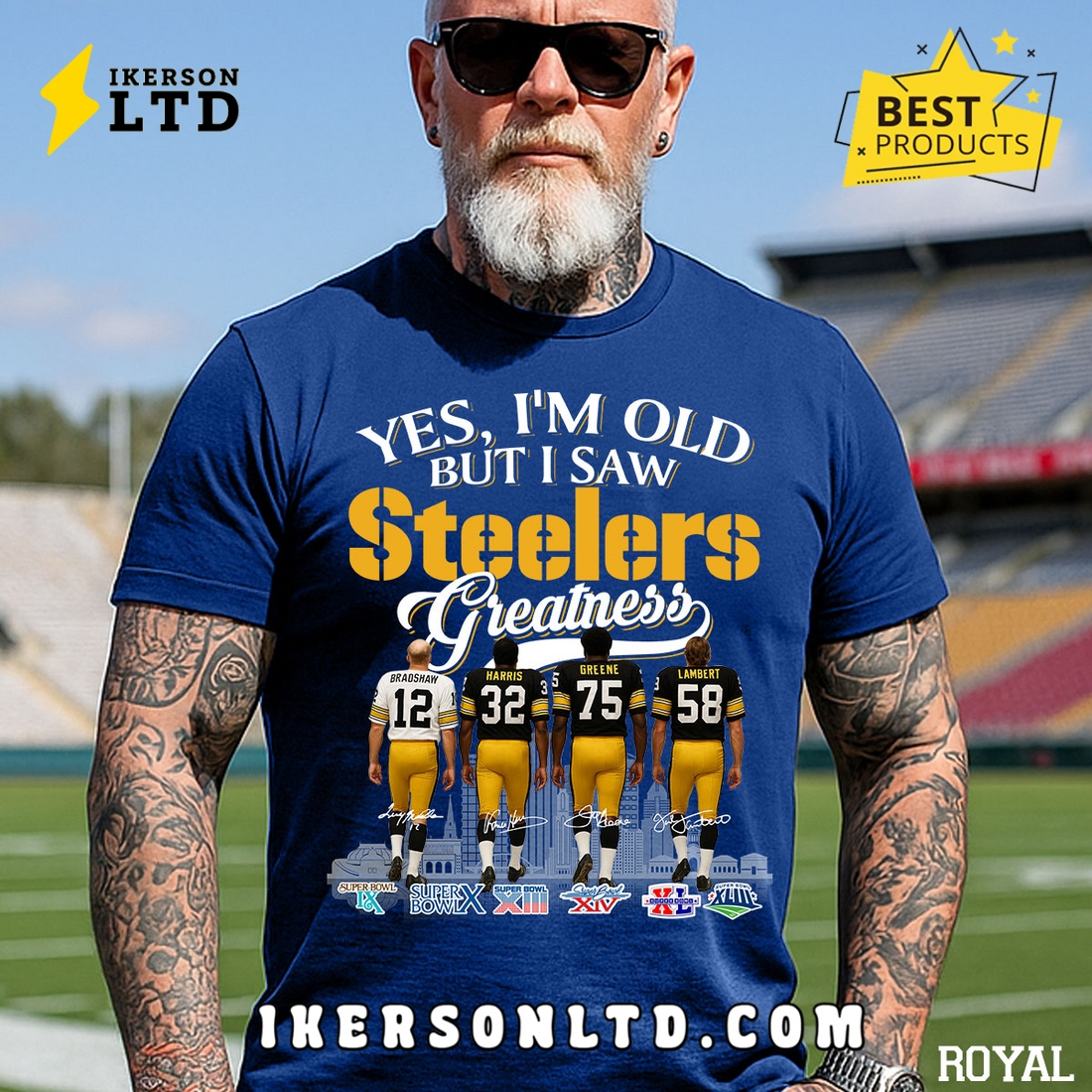 Yes, I’m Old But I Saw Pittsburgh Steelers Greatness Legends T-Shirt Yes, I’m Old But I Saw Pittsburgh Steelers Greatness Legends T-Shirt