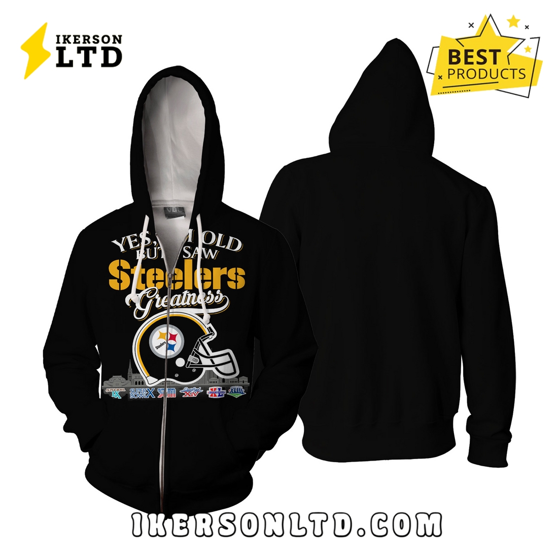 Yes, I’m Old But I Saw Pittsburgh Steelers Greatness T-Shirt Yes, I’m Old But I Saw Pittsburgh Steelers Greatness T-Shirt